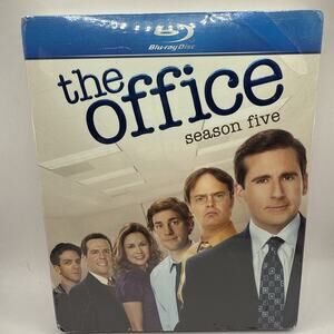 The Office: Season Five (Blu-ray) New Sealed Tv Show - With Far Reels & Webisode